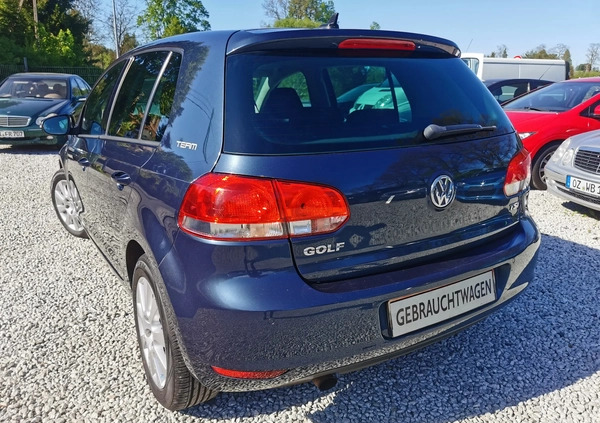 Volkswagen Golf cena 21900 przebieg: 192525, rok produkcji 2010 z Połczyn-Zdrój małe 497